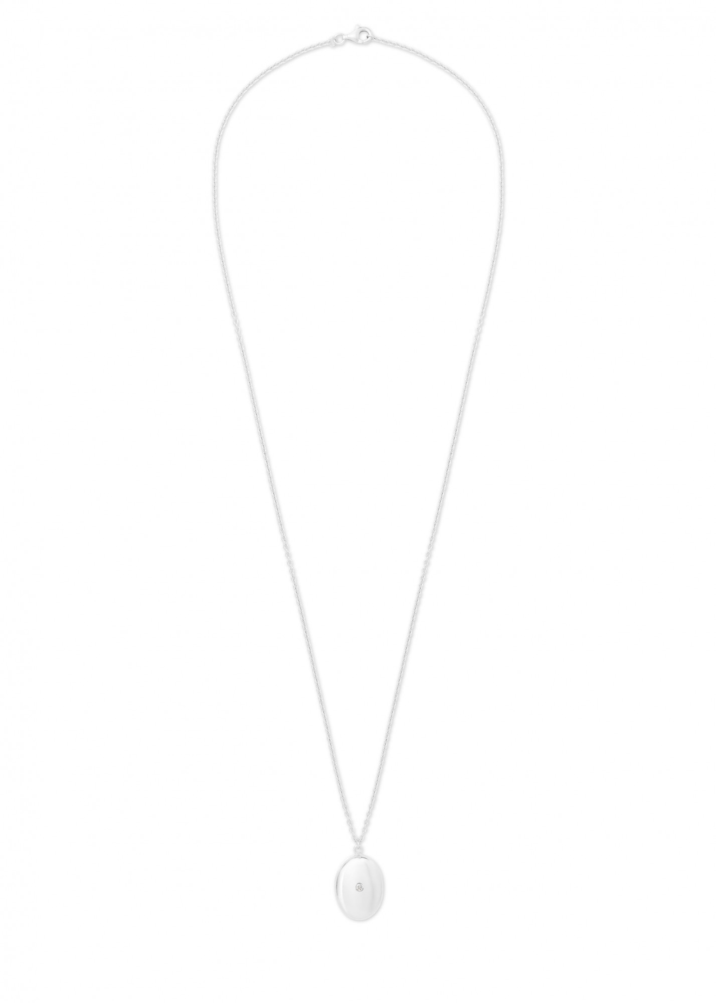 Diamond Locket Necklace (Personalize)