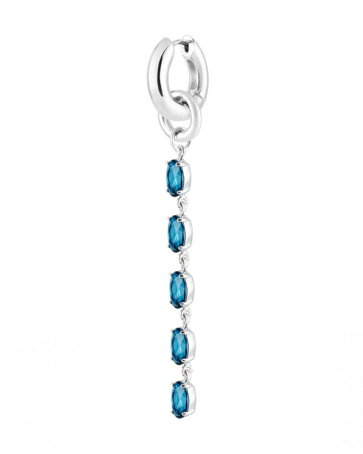 Stranded Cycle Hoops, London Blue Topaz