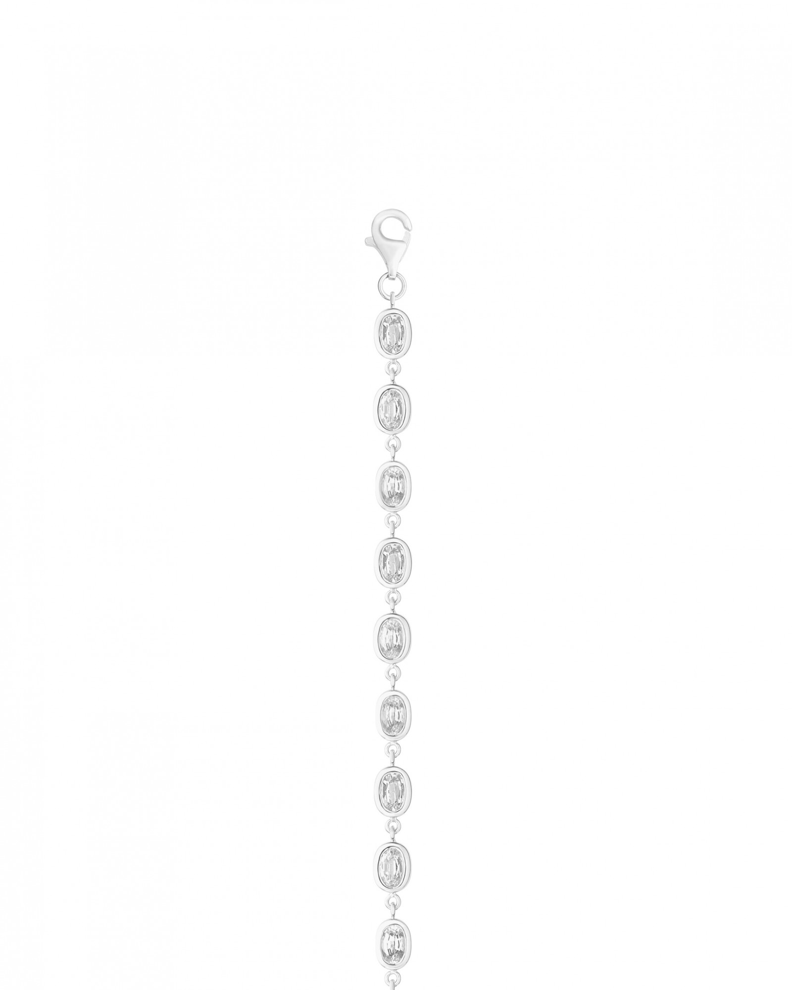 Baby Ying Bracelet, White Sapphires