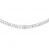 Baby Ying Necklace, White Sapphire