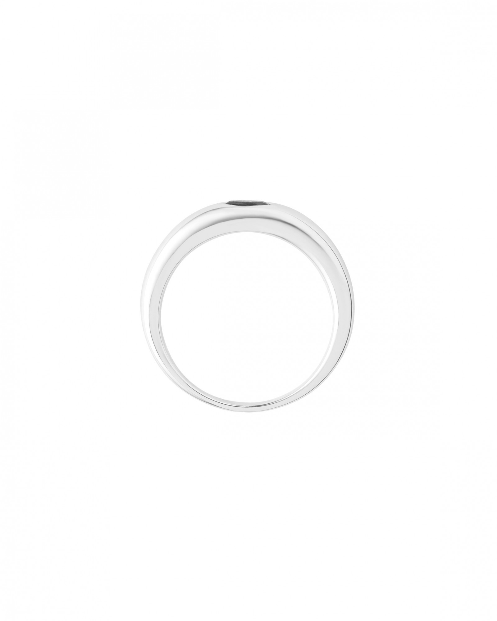 Baby Ying Ring, Black Sapphire