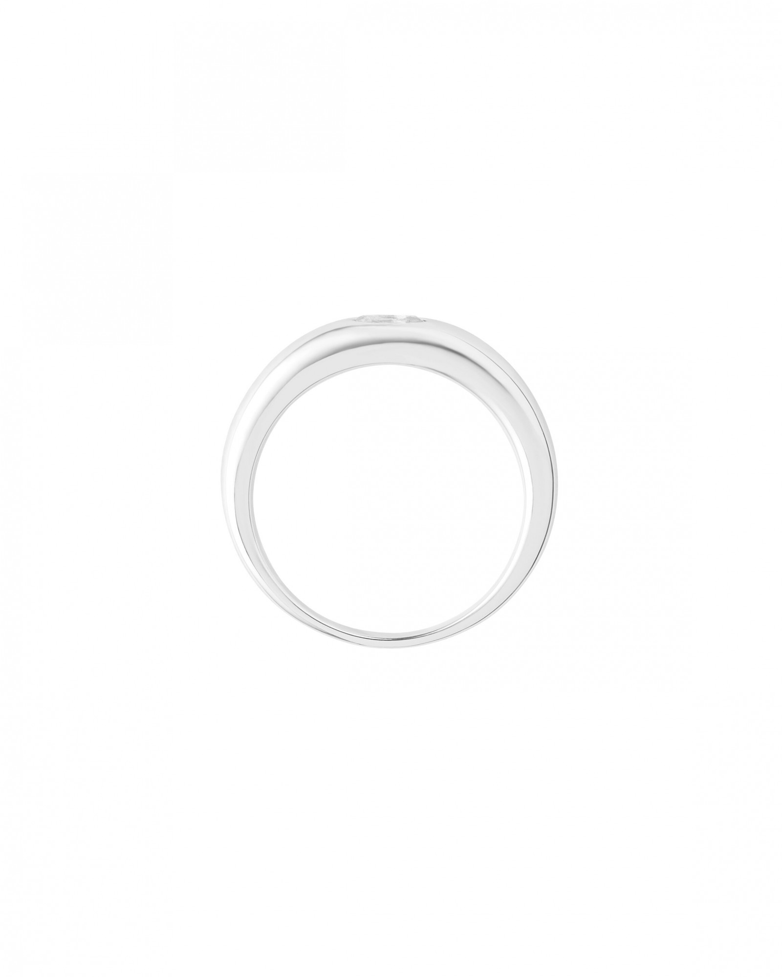 Baby Ying Ring, White Sapphire 3 Baby Ying Ring, White Sapphire