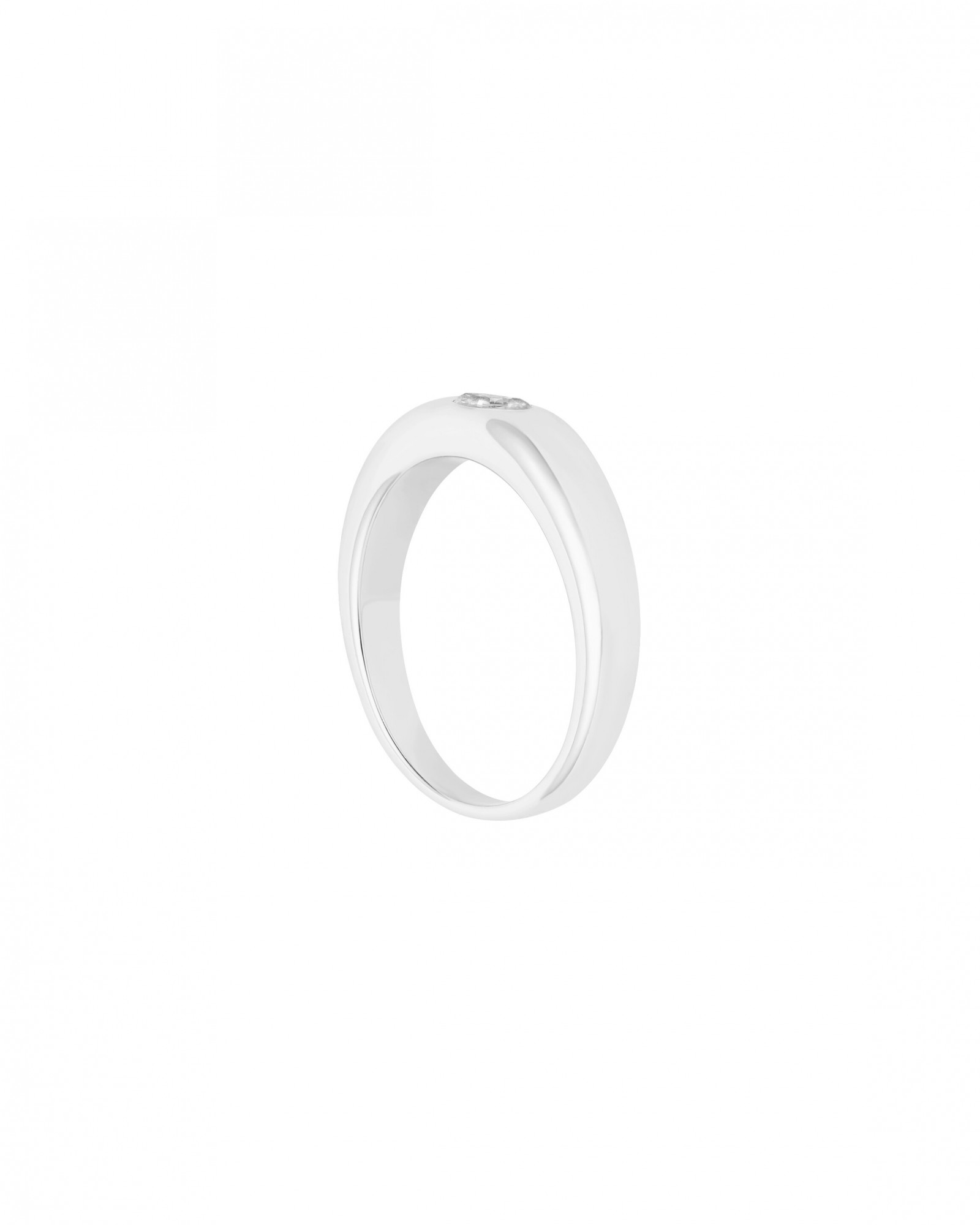 Baby Ying Ring, White Sapphire 2 Baby Ying Ring, White Sapphire
