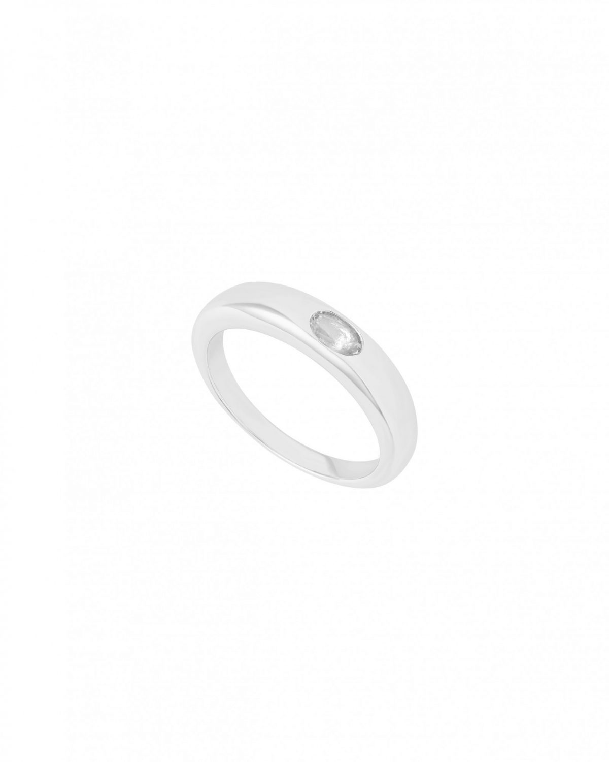 Baby Ying Ring, White Sapphire