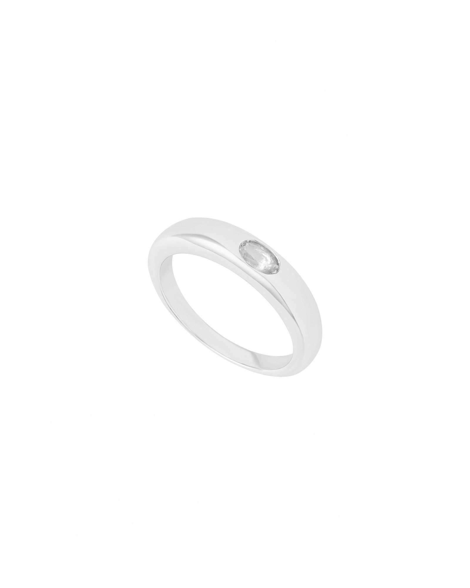 Baby Ying Ring, White Sapphire 1 Baby Ying Ring, White Sapphire