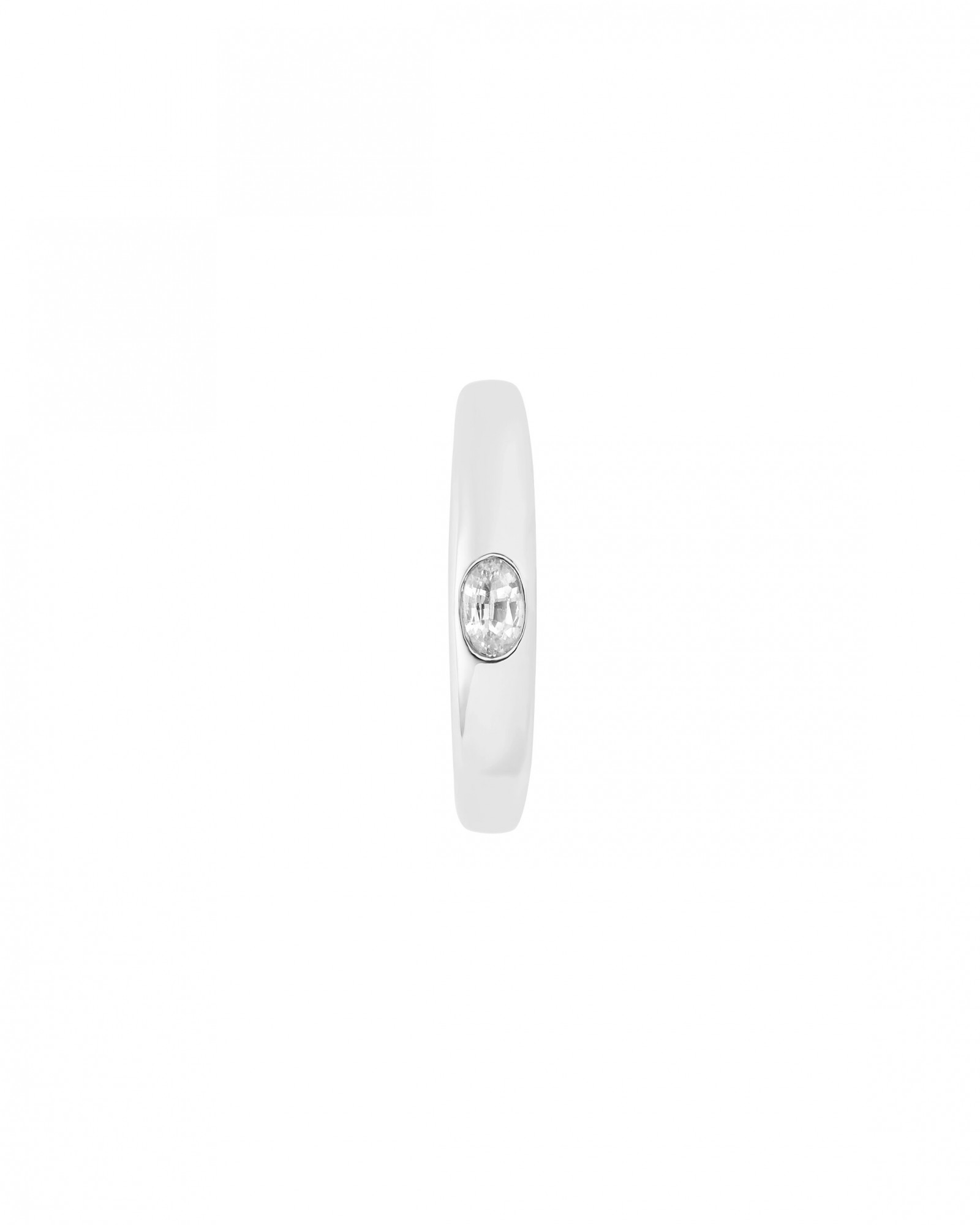 Baby Ying Ring, White Sapphire 5 Baby Ying Ring, White Sapphire