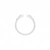 Stoned Anti Signet Ring