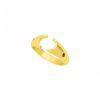 Stoned Anti Signet Ring