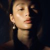 Chunky Cycle Pearl Hoops