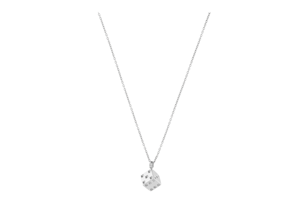 Stoned Chata Pendant Necklace, Diamond