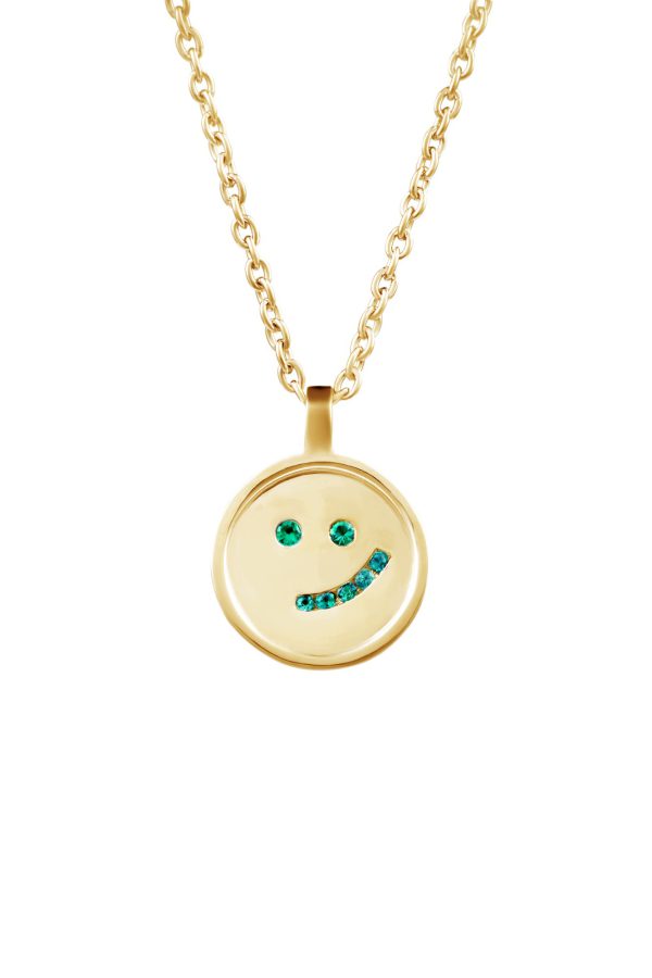 Gem Yim Pendant Necklace, Emerald