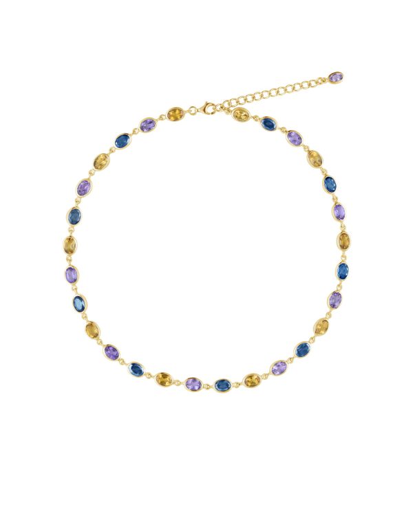 Ying Necklace, Blue Hour