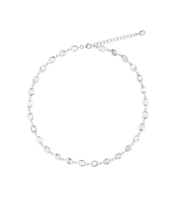 Ying Necklace, White Topaz