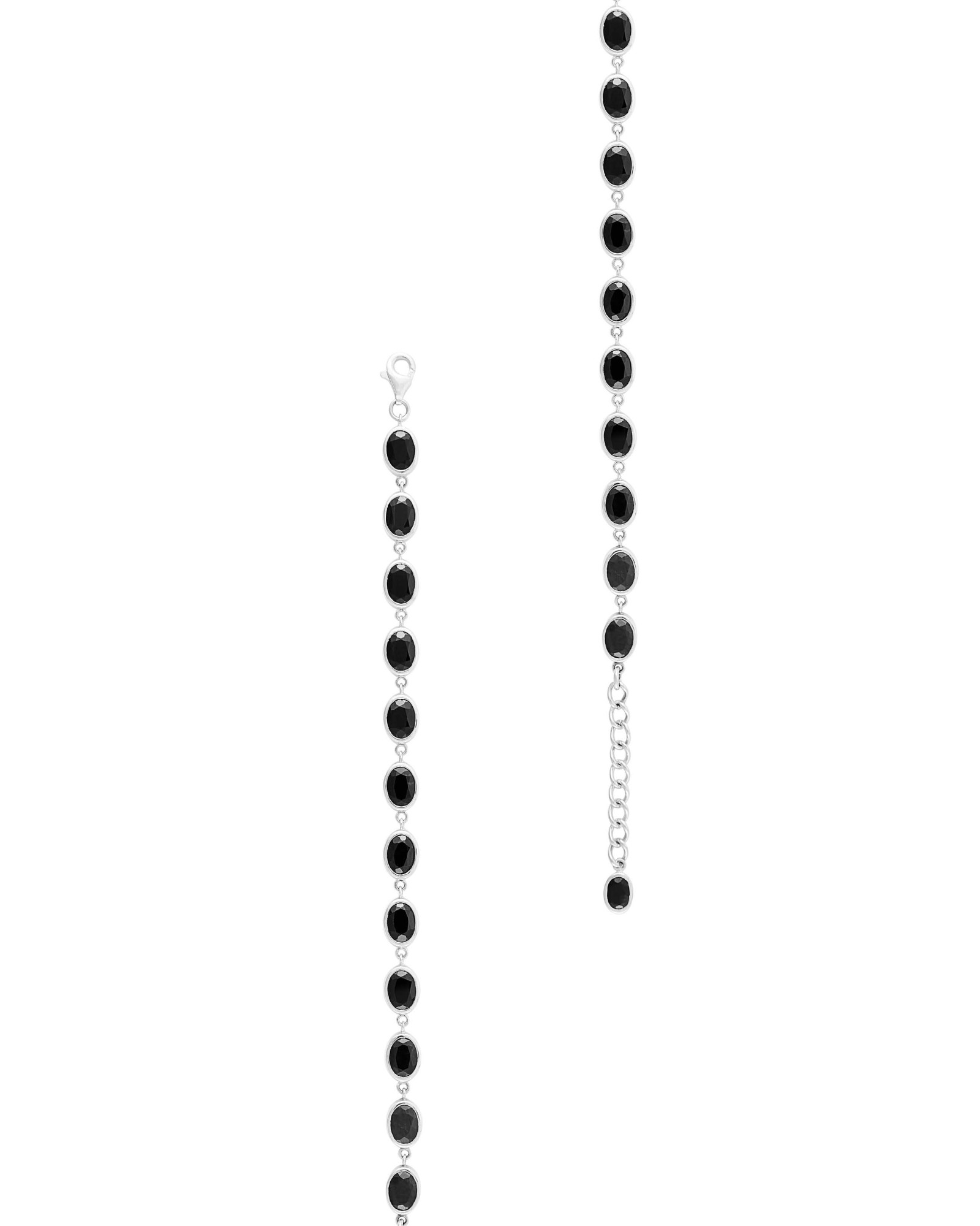 Ying Bracelet-Black Sapphire-2-Silver