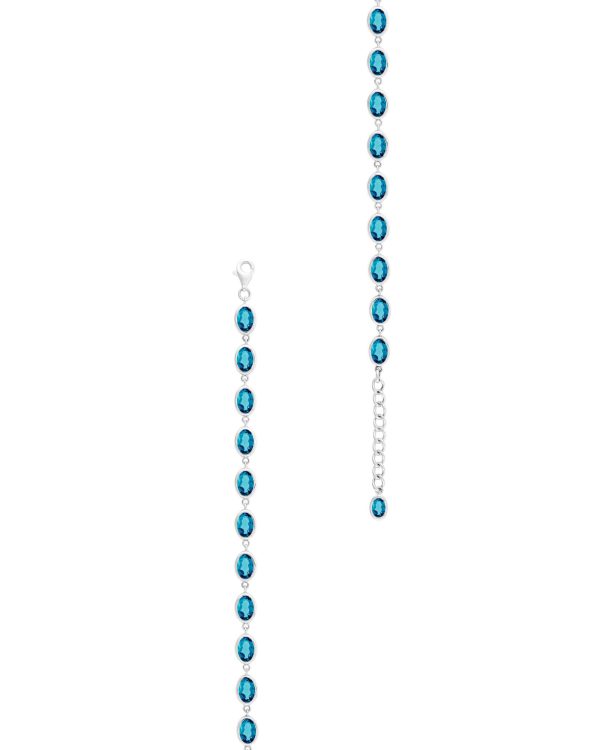 Ying Necklace, London Blue Topaz