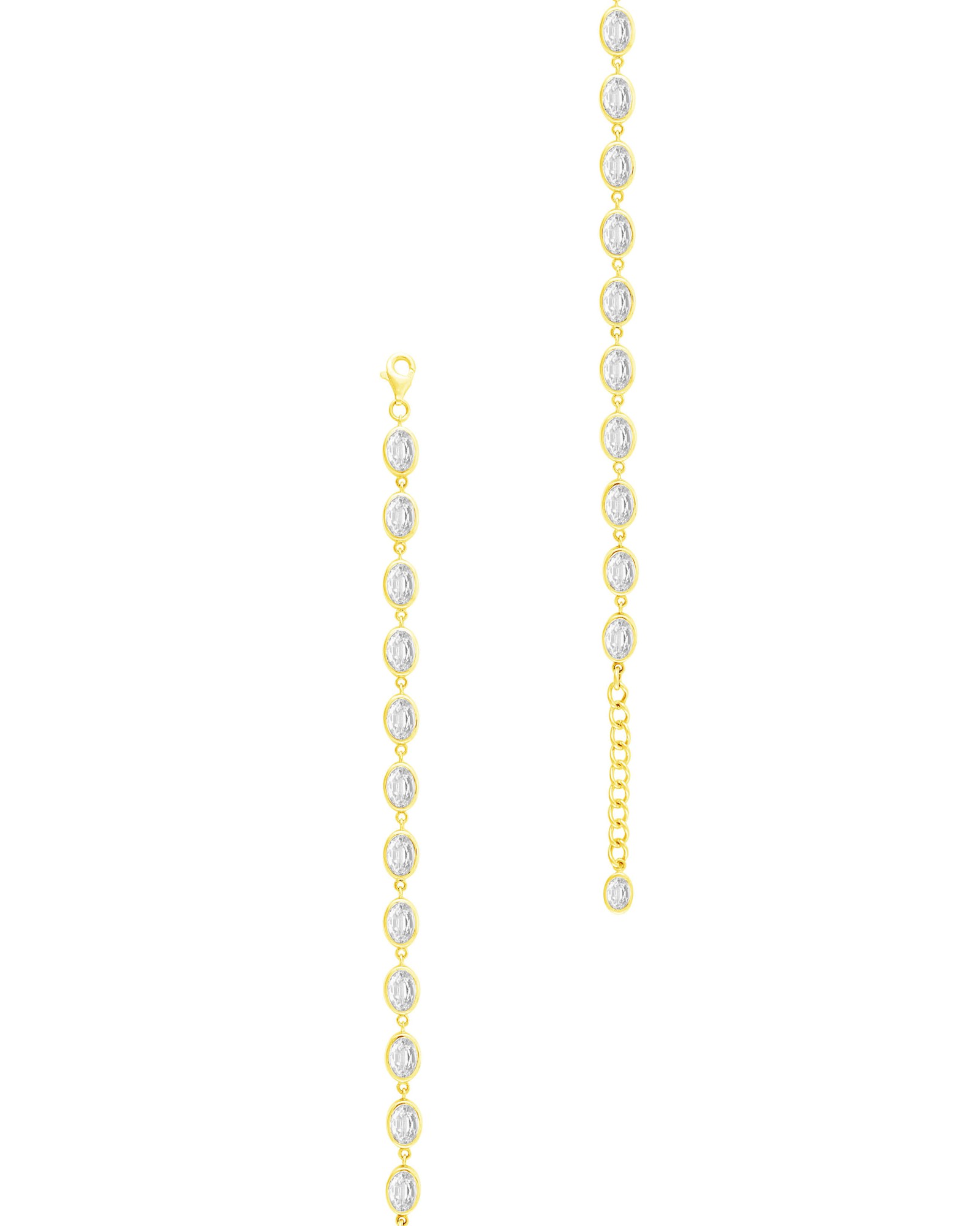 Ying Bracelet-White Sapphire-2-Gold