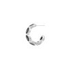 PATTARAPHAN_Ying Hoop Earring_Black Sapphire_Perspective